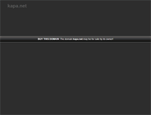Tablet Screenshot of kapa.net